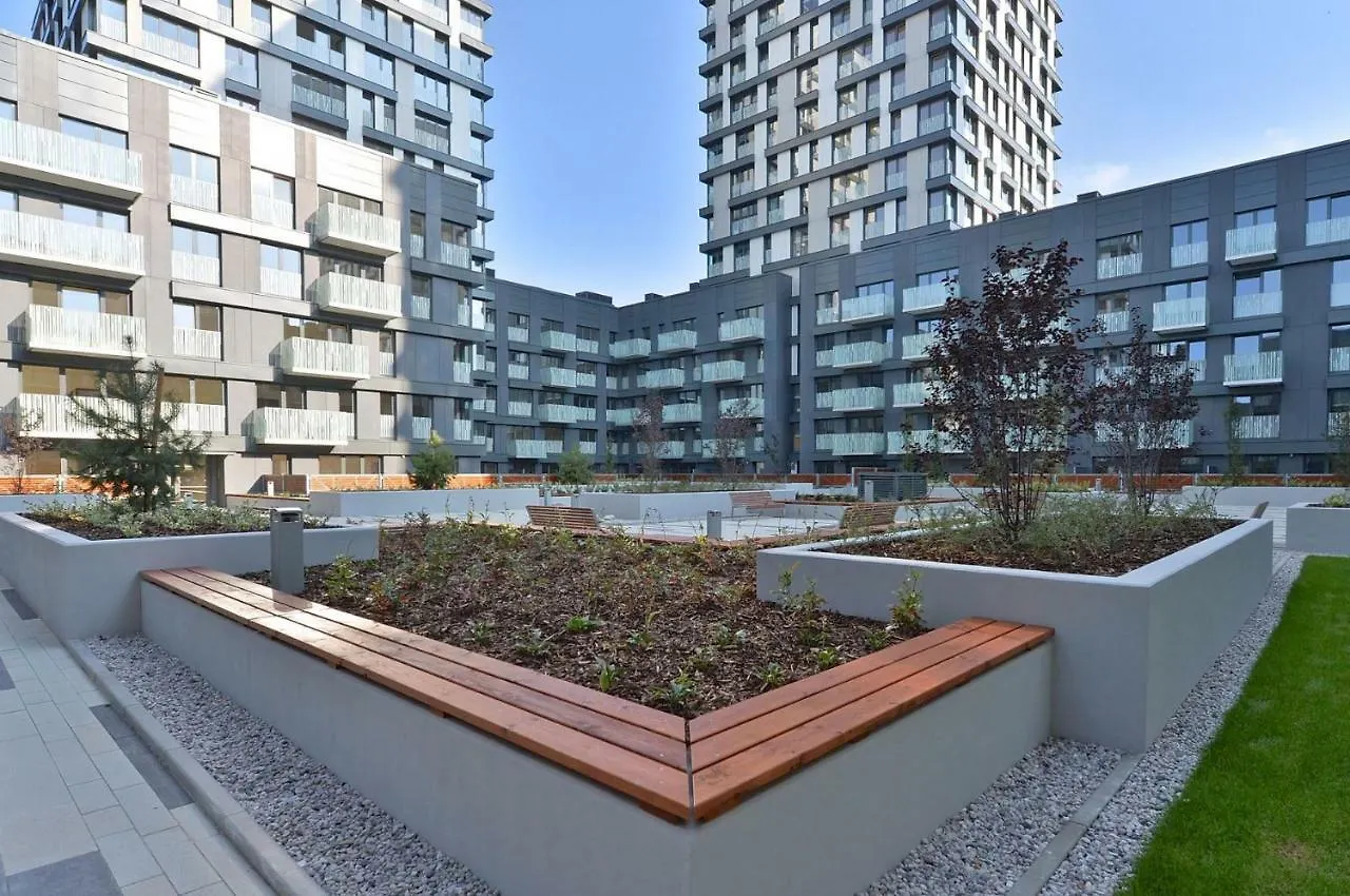 Ferienwohnung ART Garden Towers Prag Apartment