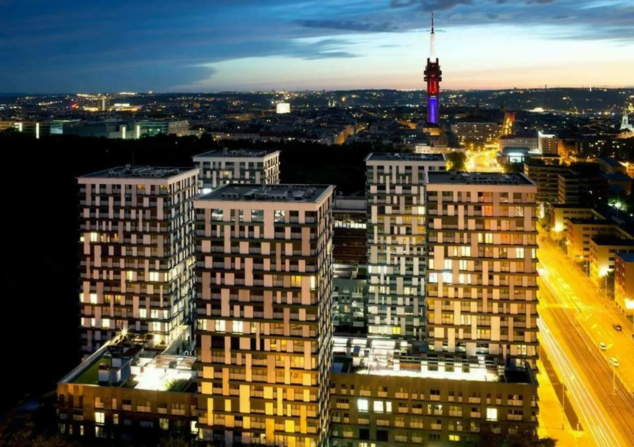 Apartment Ferienwohnung ART Garden Towers Prag